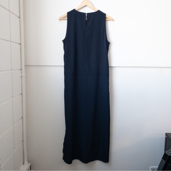 J.CREW Navy Blue Sleeveless Maxi Dress - Picture 5 of 8